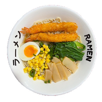 Menu 8 Ebi tempura Ramen