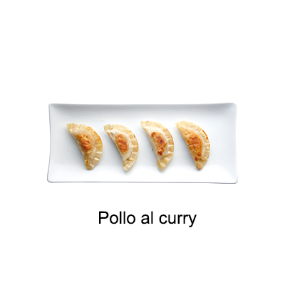 1G.Gyoza de pollo Al curry 小咖喱饺